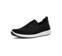 ARA Women Lissabon Loafer, Black, 37.5 EU