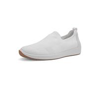 ARA Women Lissabon Loafer, White, 36.5 EU