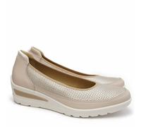 ARA SHOES SPORTY BALLERINA GENUINE LEATHER WIDE FIT