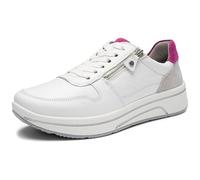 ARA Shoes Women's Low Sapporo 3.0 Trainers, White Pink Pebble, 41 EU Weit