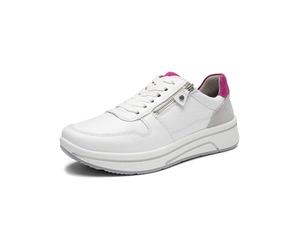 ARA Shoes Women's Low Sapporo 3.0 Trainers, White Pink Pebble, 41 EU Weit