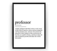 Ara Step Words Definition Art Poster Prints 10 (Professor Definition Print, 297 x 420 mm / 11.7 x 16.5 inches)