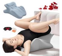 Ara Sweet Spot Pillow, Araweld Sweet Spot Pillow - 27 Degree Couples Pillows Intimacy Pillows for Adults Cuddling, Fast Rebound for Intimacy Support, For All Postures, Enhanced Comfort (Blue)