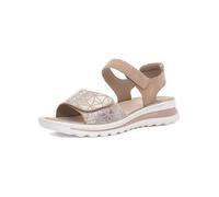 ARA Tampa Women's Sandals Black, Sand, silver, sand, 9 UK