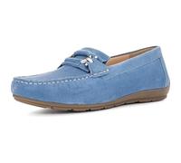 ARA Women Alabama Moccasin, Azzuro, 6-6.5 UK
