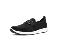 ARA Women Lissabon Loafer, Black, 41.5 EU