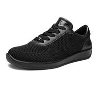 ARA Women Lissabon Sneaker, Black, 7-7.5 UK