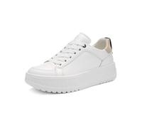 ARA Women Monaco Sneaker, White Beach Blue, 37 EU Weit