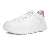 ARA Women Monaco Sneaker, White Candy Orchid, 38.5 EU Weit