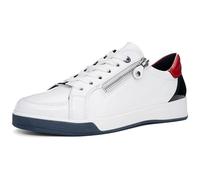 ARA Women ROM Sneaker, White Blue Flame, 3.5-4 UK