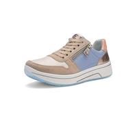 ARA Women Sapporo Sneaker, Beach Cream Cielo Sand Apricot, 39 EU Weit