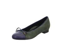 ARA Women's Bari Ballet Flat, Blue Forest, 8 UK