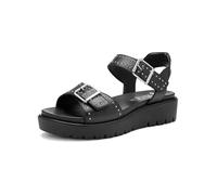 ara Women's Bilbao Sandals, Black, 41 EU