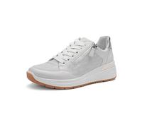 ara Women's Garda Trainers, Nebbia, White, Silver, 39 EU Wide