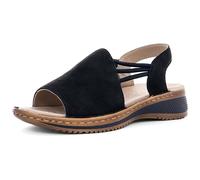 ARA Women's Hawaii Sandal, Blue, 6 UK