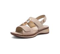 ara Women's Hawaii Sandals, Beach, Whisky, Silver, Platinum, 38 EU