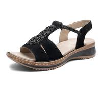 ARA Women's Hawaii Sandals, black, 2.5-3 UK