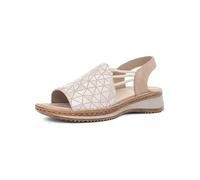 ARA Women's Hawaii Sandals, Sand/Silver, Sand, 36 EU