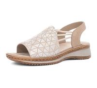 ARA Women's Hawaii Sandals, Sand/Silver, Sand, 39 EU