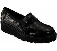 ARA Women's Kent Wedge Loafer, Black, 7.5 UK