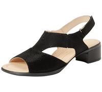 ARA Women's Lugano Heeled Sandal, Black, 5 UK