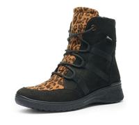 ARA Women's München-GTX Ankle Boots, Black, Nuts, EU 41 Wide, Black Nuts, 8.5 UK