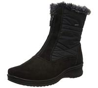 ara Women's München Snow Boot, Black, Graphite, 3 UK