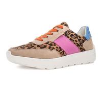 ARA Women's New York Sneaker, Sand Natural Orchid Azzuro, 6 UK