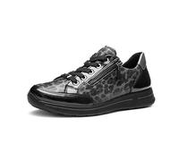 ARA Women's Osaka 2.0 Trainers, Black, Steel, Graphite, 39 EU Wide, Black Steel Graphite, 7 UK