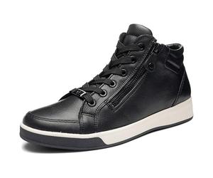 ARA Women's Osaka LowCut Lace-Up Shoes, Black, 42.5 EU