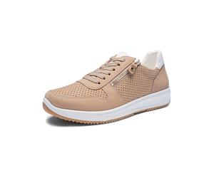 ARA Women's Osaka Sneaker, Sand White, 7.5 UK