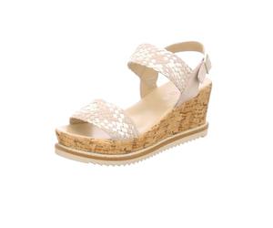 ara Women's Parma Sandal, Sand Platinum Multi, 3.5 UK