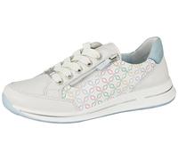 ARA Women's ROM Trainers, Cream Pastel Multi Aqua, 36 EU Weit