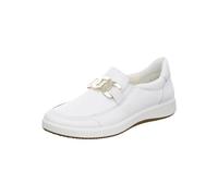ARA Women's Roma Loafer, White 12 23911 04, 4.5 UK