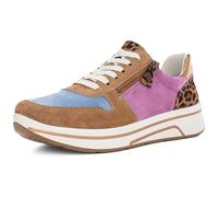ARA Women's Sapporo Sneaker, Biscuit Azzuro Natural Orchid Whisky, 5.5 UK