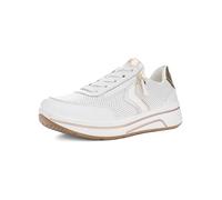 ARA Women's Sapporo Trainers, White, Silver, Platinum, 38.5 EU Wide