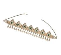Arab Middle Eastern Head Chain Decorative Crystal HeadChain Elegant Headchain Algeria Wedding Ceremony Charm Headpiece Wedding Head Chain