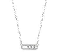 Arab Style Crystal Bead Pendant Necklace For Women Dainty Wedding Jewelry Link Chain 3 Dot On Oval Metal Necklace Colar