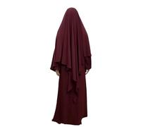 Arab Turban Islamic Accessories Saudi Prayer Hats for Women Muslim Abaya Resident Cap Ramadan Scarf Maroon