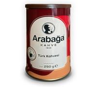 Arabaga Turkish Coffee 250g - Gourmet Medium Roast Ground Coffee with Traditional Authentic Rich Flavour Since 1926