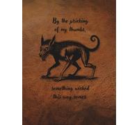 ARABELLA ALLEY Create your own Recipe Book, Journal, Sketchbook, Scrapbook, Photo Album, All-purpose Writing Journal, Halloween, Gothic, 8.5"x11", 300 ... Werewolf 1, Something Wicked This Way Comes