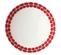 Arabia - 24h Tuokio Bowl Red, 18 cm - White