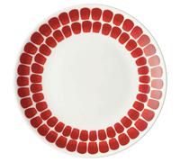 Arabia - 24h Tuokio Side Plate Red, 20 cm - White