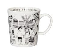 Arabia Emilia mug 30 lack-white