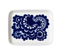 Arabia Esteri plate 15x19 cm Blue-white