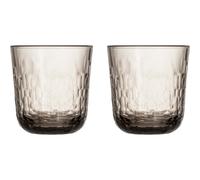 Arabia - Mainio drinking glass 30cl mocha 2-pack - Mocca