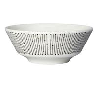 Arabia Mainio Sarastus bowl Ø13 cm Black-white