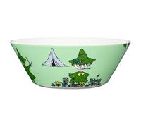 アラビア Arabia Moomin Bowl 5.9in Snufkin Green