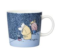 ARABIA Moomin Seasonal Mug Snow Moonlight Winter 2021 0.3 L, Multicolor