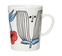Arabia Puutarhurit mug 50 lue-white-red